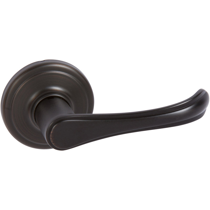 Faux levier de porte simple avec rosette ronde