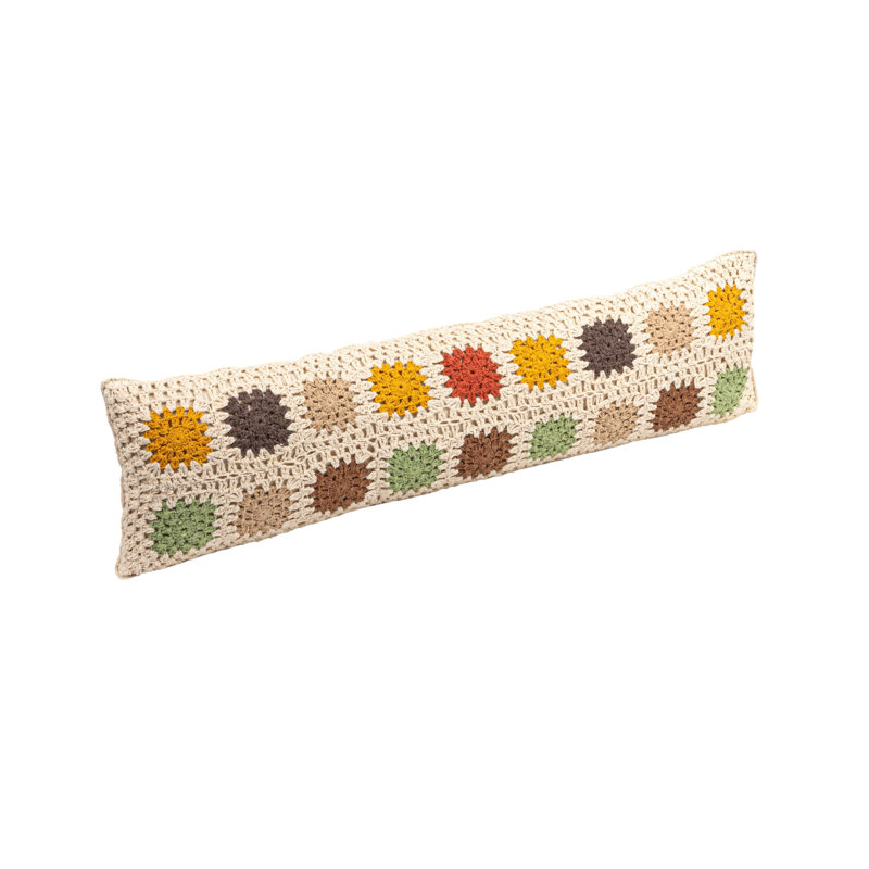Polka Dots Cotton Throw Pillow
