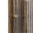 Kenji Sconce-Clear Reeded Glass