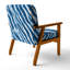 Chaise à accoudoirs rembourrée Zebra-1279028944-1300823639