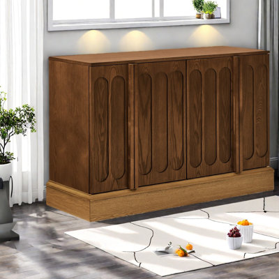 Buffets modernes avec rangement, armoire en bois MDF pour la salle à manger