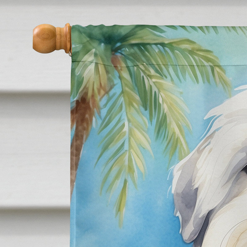 Drapeau pour animal à double face H 40 po x l 28 po