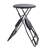 Stowable Side Table and Two Seats