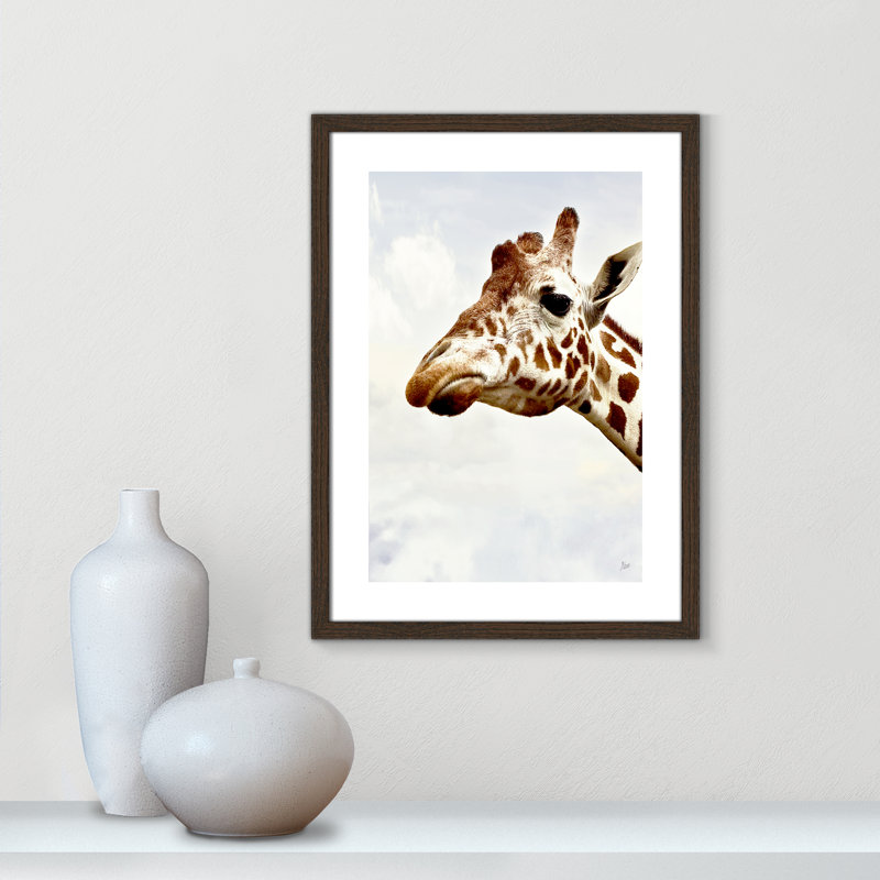 Grumpy par Nan - reproduction de photo sur papier encadrée, H 23 po x l 17 po x P 0,88 po, Encadré de bois de noyer