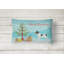  Coussin intérieur / extérieur American Toy Fox Terrier Christmas