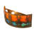 Rustic Lodge Copper Flush Mounted Sconce