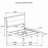 Rustic Cream 54-inch Full Panel Bed