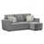 Light Gray Polyester Blend