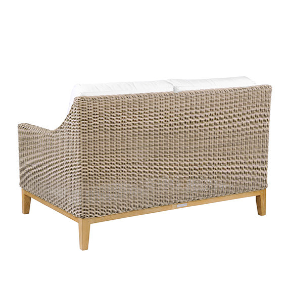 Frances Outdoor 2 - Seat Loveseat, Canvas Rain, Frances Willow