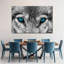 «Cool Wolf», reproduction sur toile-1197397116