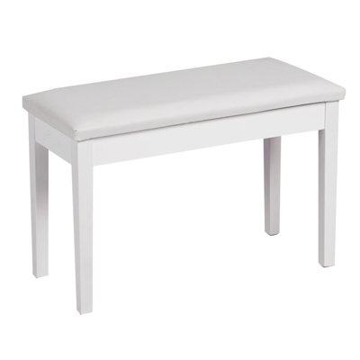 Bannister Faux Leather Upholstered Storage Bench