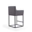 Tabouret de comptoir en cuir Ambre-842983107-840680094