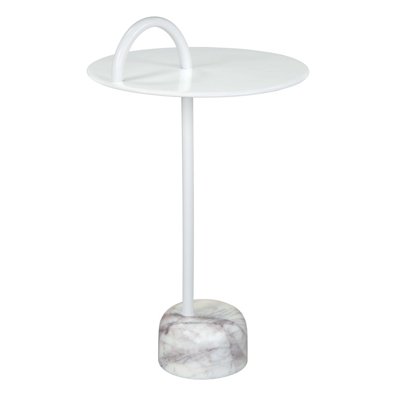 Steel Top End Table