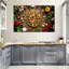 Ensemble de 3 tranches de pizza italienne sur toile italienne-1425322828