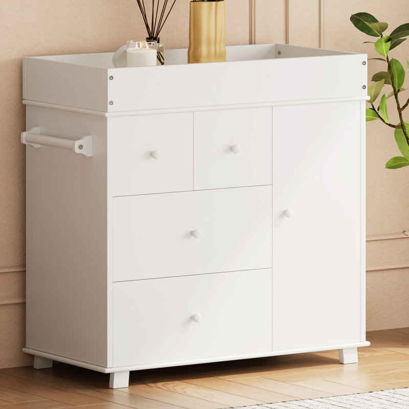 Commode à langer avec 5 tiroirs Baby
