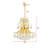 Stoller 10 - Light Dimmable Empire Chandelier