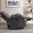 Microfiber/Microsuede and Wood Frame Power Lift Recliner with Heated Massage -1892426921