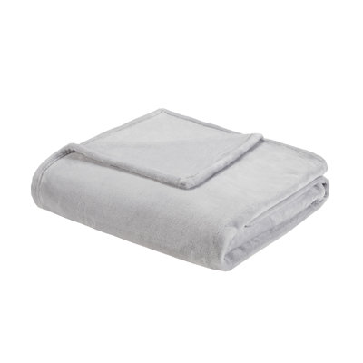 Très grand surdimensionné gris ultra doux Microlight