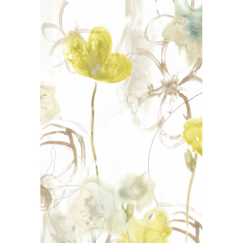 Floral Arc II by June Erica Vess - Wrapped Canvas Art Prints, 46cm H x 30cm W
