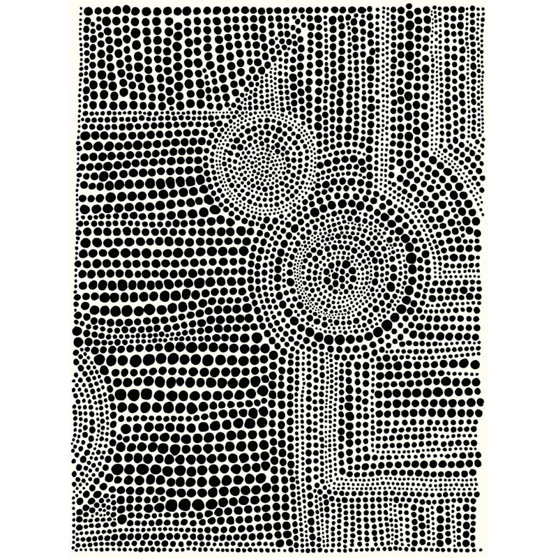 «Clustered Dots A» par Natasha Marie, impression sur toile tendue