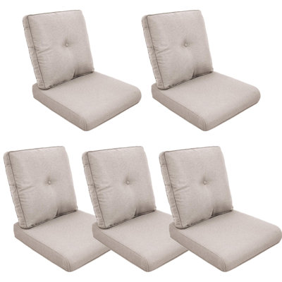 Schutt 22" W Olefin Outdoor Seat/Back Cushion with Removable Zippered Covers 