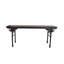 Qing 74.5'' W Solid Wood Console Table