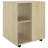 vidaXL Rolling Cabinet Drawer Unit Office Storage Organizer Engineered Wood-617957980