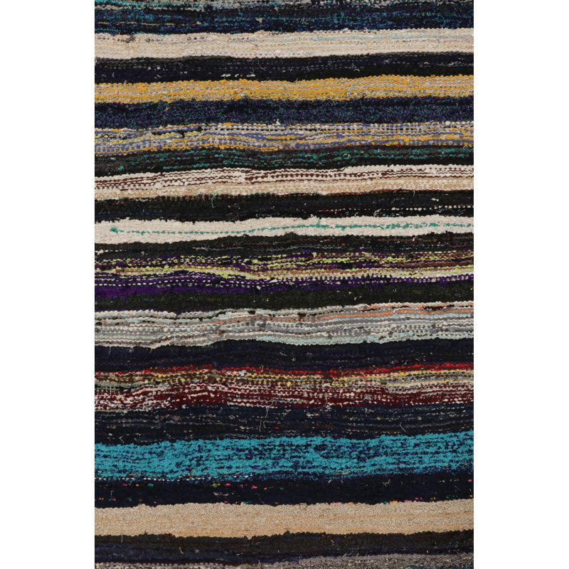 Kilim & Flat Weave One-of-a-Kind 4'2X8'7 Area Rug