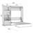 Armiead Murphy Bed with Shelves and Pull-Out out Dewsk-429139093-429139094