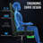 Ergonomic Massage Gaming Chair With Adjustable Armrests-666786206