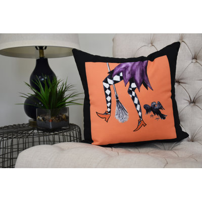 Housse et insert de coussin carré Witches Brew
