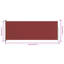 Symple Stuff 300cm W Fabric Cover Motorised Retractable Side Awning-1181314968-1087517075