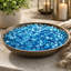 Verre bleu 8,8 lb pour foyer d'extérieur au gaz-133864185