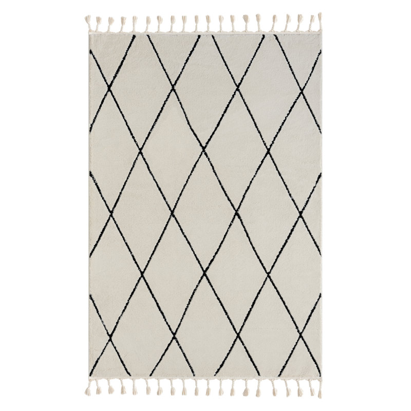 Fantasy Tapis white Rug, Rectangle 140 x 200cm
