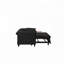 Canapé-lit chenille en tissu avec rangement, port USB-1013894856
