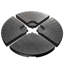 Base de parasol autoportante en plastique Moishe
