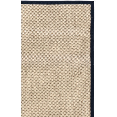 Natural Fiber Jute/Sisal; Cotton Solid Color Indoor Rug