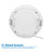 RELS 4'' Selectable Color Temperature Dimmable Air-Tight IC Rated LED Canless Recessed Lighting Kit