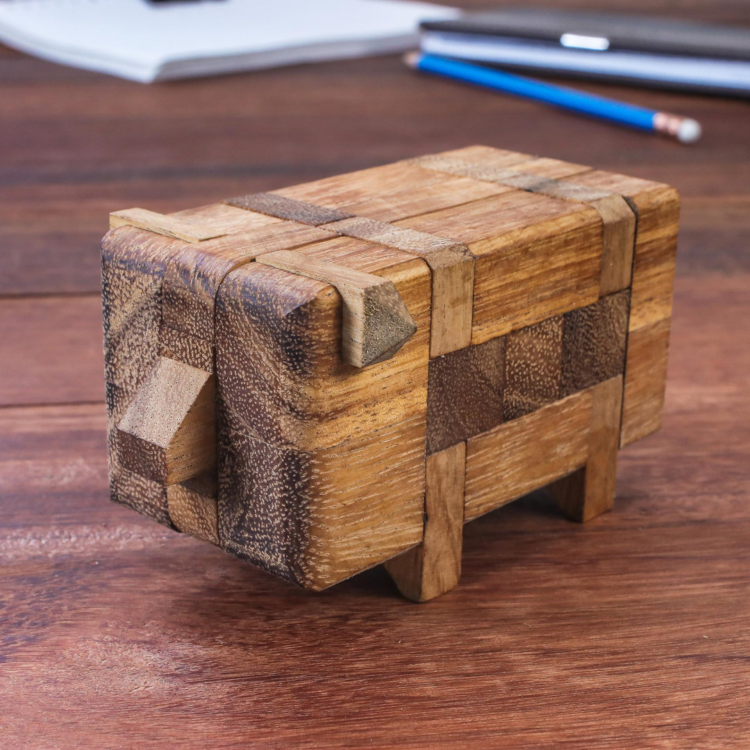 Worley Animals Decorative Puzzle Or Game Arlmont & Co.