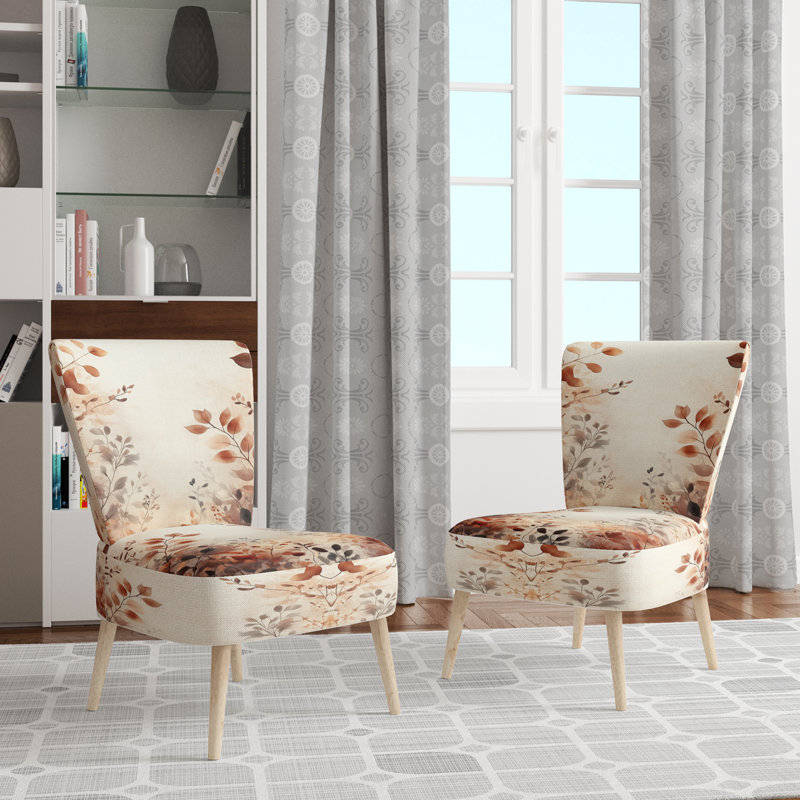 Chaise d'appoint Wildflowers - Chaise d'appoint Wildflower, Chaise d'appoint sans accoudoirs