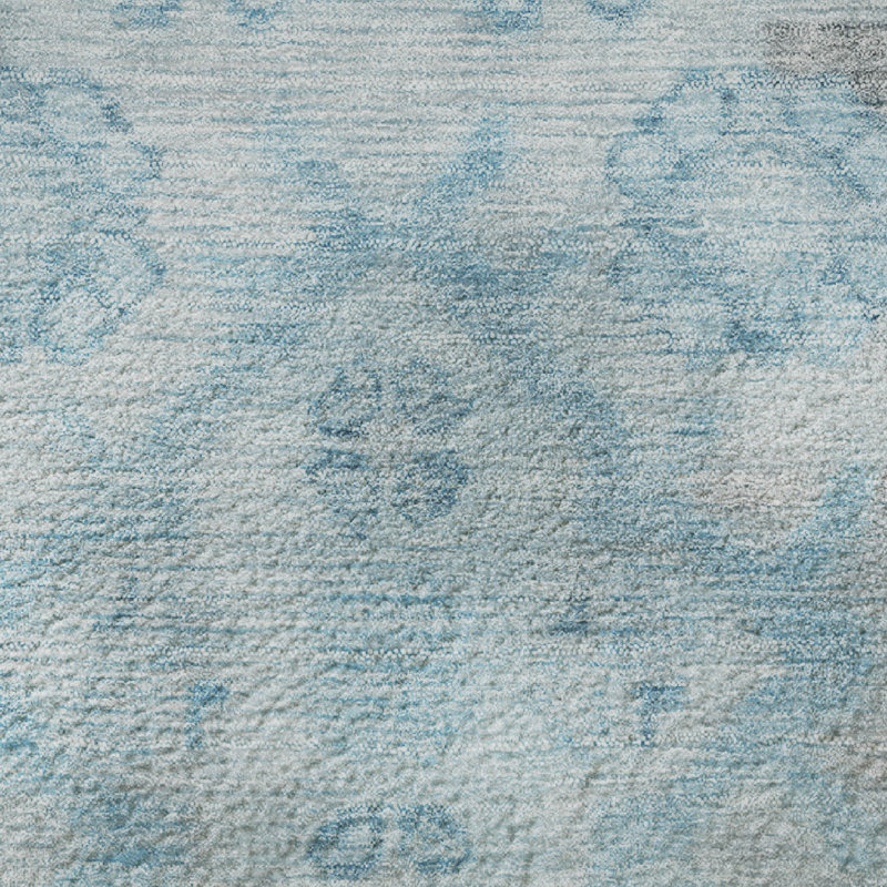 Premium Machine Washable Mayfield Border Rug, Rectangle 10' x 14'