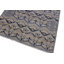 Tapis unique bleu / beige 6 pi 2 po x 9 pi 5 po Baccio