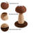 Sisal Mushroom shape Cat Tree Scratching Post