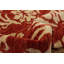Tapis en laine beige/rouge 3 pi 11 po x 5 pi 8 po à la main one-of-kind-noué la 2010 Allahna