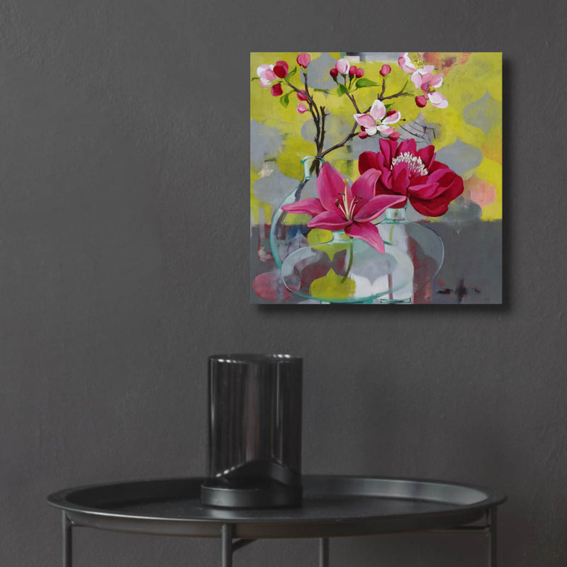 «Lark Manor ™» par Jennifer Rasmusson, art mural en verre acrylique Lark Manor ™, H 12 po x l 12 po x P 0,13 po