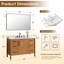 Meuble-lavabo simple 48 po Howes