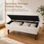Banc repose-pieds rectangulaire, repose-pieds bas moderne