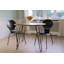 Alvis Round Metal Base Dining Table