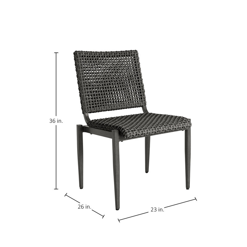 Harbor Side Chair In Slate Grey