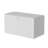 120 Gallon Waterproof Large Resin Deck Box Indoor Outdoor, Lockable Storage Container for Patio Furniture Tools, Waterproof Deck Box with Hydraulic Rod Patio Storage Bin for Pool Garden, White-122911339